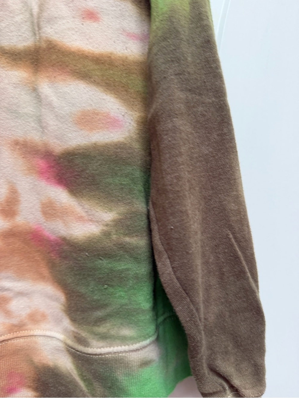 Tie-Dye 'Grateful Forever' Graphic Sweatshirt - Yellow Bear XXL - Picture 5 of 6